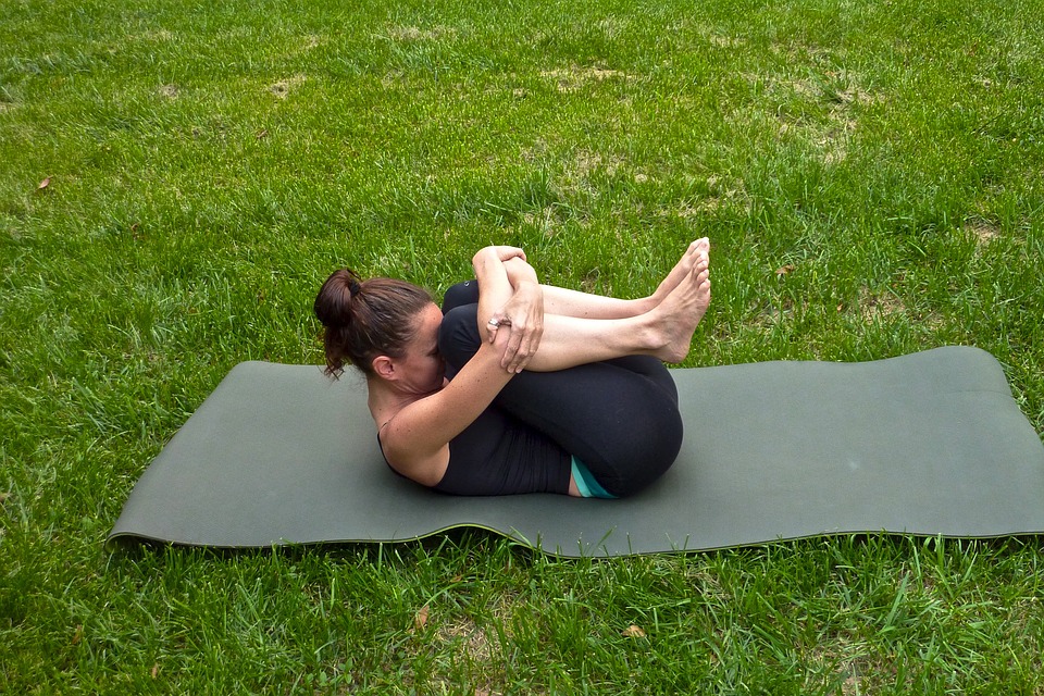 woman exercising